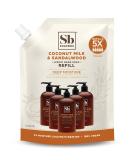 Soapbox Liquid Hand Soap Refill, Coconut Milk & Sandalwood, Gentle & Moisturizing Hand Wash Refill for Kitchen and Bathroom, Vegan & Cruelty Free, 64oz Half Gallon Refill (Pack of 1) - Buy Online on SooperMarket.com