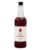 Simply Wild Strawberry Syrup Vegan & Nut Free Flavoured Syrup for Coffee Cocktails & Baking (1 Litre) - Buy Online on SooperMarket.com