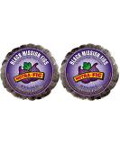 Dried Black Mission Figs - High Fiber, Gluten-Free Snacks from California - 9 Oz Crown Tray (2 Pack) - Buy Online on SooperMarket.com