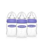 Lansinoh Baby Bottles for Breastfeeding Babies  5 Ounces  3 Count  Includes 3 Slow Flow Nipples (Size 2S) white 3 Count (Pack of 1) - Buy Online on SooperMarket.com