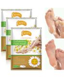 Foot Peel Mask Exfoliating Foot Mask for Soft Baby Feet Repair Heels & Removes Dry Dead Skin Feet Peeling Socks Foot Treatment for Hard Skin 3 Pairs - Buy Online on SooperMarket.com