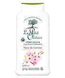 Le Petit Olivier Cherry Blossom Shower Cream 16.9 oz | Moisturizing Body Cream for Sensitive Skin | Natural Ingredients Glycerin & pH Neutral | Soap-Free & Dye-Free - Buy Online on SooperMarket.com