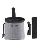GOTRUST Treat Pouch for Dog Training Dog Treat Bags Small Pet Puppy Treat Pouch Bag Waterproof Dog Walking Pouches with Adjustable Waist Belt and Built-in Dog Waste Bag Dispenser Gray - Buy Online on SooperMarket.com
