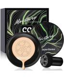 Air Cushion CC Cream Mushroom Head Foundation, SuperThinker Moisturizing BB Cream Makeup Long Lasting Matte Concealer (Ivory) #01 Ivory - Buy Online on SooperMarket.com