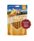 Delibest Cat sticks from 100% Swiss chicken meat I cats treats cereal -free I semi -damp treats in embroidery form i cat snack without artificial additives i allergy suffered i 50g - Buy Online on SooperMarket.com