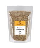 Manor Springs Organic Fennel Seeds 1kg - Pure and Natural - Buy Online on SooperMarket.com