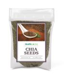Healthworks Chia Seeds Raw (6 Pounds) - Omega 3, Fiber & Protein - Great for Shakes, Smoothies & Oatmeal - Buy Online on SooperMarket.com