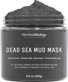 New York Biology Dead Sea Mud Mask for Face and Body - Spa Quality Pore Reducer for Acne, Blackheads and Oily Skin, Natural Skincare for Women, Men - Tightens Skin for A Healthier Complexion - 8.8 oz 8.8 Ounce (Pack of 1)  - Buy Online on SooperMarket.com