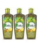 Dabur Vatika Naturals Enriched Hair Oil - Moisturizing & Strengthening Hair Oil for Healthy Scalp and Silky Hair (Olive Pack of 3) - Buy Online on SooperMarket.com