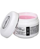 World of Nails-Design 30 ml LED/UV fiberglass gel thick viscous milky pink 1 phase gel builder gel single - Buy Online on SooperMarket.com