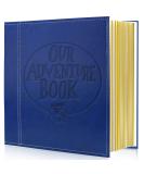Magnetic Self-Stick Page Photo Album - Our Adventure Book Leather Cover DIY Album - Holds 3X5, 4X6, 6X8, 8X10 Photos - Blue - Buy Online on SooperMarket.com