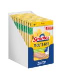 Spontex Multi Use Household Gloves - 12 Pairs with Fresh Protection & Cotton Flock - Size S - Eco-Friendly FSC Naturnex - Buy Online on SooperMarket.com