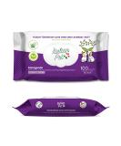 Biodegradable Aloe Vera & Lavender Pet Cleaning Wipes - 100 Disposable Wipes for Dogs Cats & Rabbits - Eco-Friendly Wet Wipes for Paws Muzzle & Fur - Buy Online on SooperMarket.com