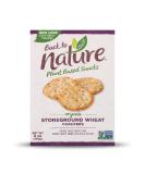 Back to Nature Crackers, Organic, Stoneground Wheat, 6 Oz - Buy Online on SooperMarket.com