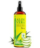 99% Organic Aloe Vera Spray for Skin & Hair - 355 ml | 100% Natural & Pure | No Additives or Thickeners | Fast Absorbing & Residue-Free - Buy Online on SooperMarket.com