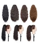 SEGO Hair Extensions Ponytail - Wavy Hairpiece Bun & Braided Updo | Black - International Shipping - Buy Online on SooperMarket.com