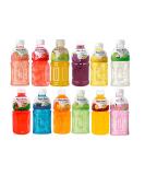 Mogu Mogu Varied Flavored Drinks Bottle (Any Random 5) - Nata De Coco Juice - Jelly Texture - Refreshing Taste - Fun Drinking During Hot Summers Or Take Them on Trip & Picnics - Buy Online on SooperMarket.com