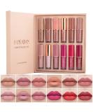 12 Colors Matte Liquid Lipstick Makeup Set Non-Stick Cup Not Fade Pink Lip Gloss Waterproof Long Lasting Red Lipstick Makeup Gift Kit - Gifts for Women B - Buy Online on SooperMarket.com