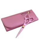 Professional Pink Hair Scissors Hairdressing Scissors for All Hair Cutting 5.5 inch (14 cm) - Pink Presentation Case - Buy Online on SooperMarket.com