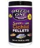 Omega One Super Color Sinking Cichlid Pellets 2mm 1.01 lb - Small Pellets (1 Pack) - Buy Online on SooperMarket.com