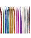 14 Colors 4200 Strands Hair Tinsel Extensions Shiny Colorful Straight Hair Extensions for Women Girls Party Cosplay Rainbow Synthetic Hair Extensions (36.6 Inches) - Buy Online on SooperMarket.com