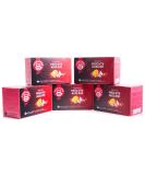 Teekanne Premium Fruit Selection pack of 5 (5 x 20 tea bags) 5 x 60 g - Buy Online on SooperMarket.com