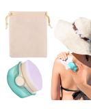 Sunscreen Applicator Brush for Kids | Portable Mini Sunblock Brush with Storage Bag - Buy Online on SooperMarket.com