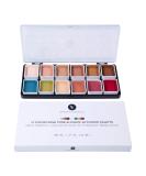 Narrative Cosmetics 12-Color Flesh Tone Alcohol-Activated Palette, Tattoo Cover, Highly Pigmented Professional SFX Makeup for Film, Theatre, TV - Buy Online on SooperMarket.com