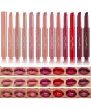 Buy 12 Colors Dewy Melting Lipstick - High-Shine Gloss Finish | Vibrant Lip Stain for Women | International Shipping Available - Buy Online on SooperMarket.com
