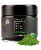 Buy 100% Organic Premium Matcha Tea 30g | Ceremonial Quality Green Tea from Japan - Matcha & Co - Buy Online on SooperMarket.com