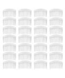 28 Pack Clear White Small Plastic Hair Side Comb With Long Teeth Hairpins Grips Barrettes Clamps Bows for Women Bridal Wedding Veil Decorative Headpiece Freach Twist Updo Bun Accessories - Buy Online on SooperMarket.com