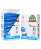 Diaper Pail Refill Bags - 34 Bags, 1088 Counts - Compatible with Arm&Hammer Disposal System - Locks in Odor - Seal and Toss Design - Buy Online on SooperMarket.com
