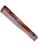 Kent Brushes Handmade Combs Range 4T Medium Size Coarse and Fine Comb Brown 1 Count (Pack of 1) - Buy Online on SooperMarket.com
