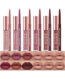 BestLand 12Pcs Matte Liquid Lipstick + Lip Liner Pens Set, One Step Lips Makeup Kits Pigment Velvety Nude Lip Stain Waterproof Long Wear Lip Gloss Make up Gift Set (Set A) - Buy Online on SooperMarket.com
