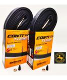 Continental Race 28" Wide 700x25-32c Inner Tubes - 42mm Presta Valve (Pack of 2 w/Conti Sticker) - Buy Online on SooperMarket.com