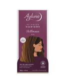 Ayluna Vegan Hair Color 65 Light Brown - Ammonia-Free 100% Gray Coverage Henna & Herbal Ingredients - Long-Lasting Gloss & Volume - 100g Pack - Buy Online on SooperMarket.com