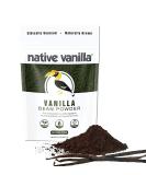 Native Vanilla Powder  Premium Gourmet 100% Pure Ground Vanilla Bean Powder  For Chefs and Homemade Baking, Ice Cream, Coffee (0.5 Ounce (Pack of 2)) - Buy Online on SooperMarket.com