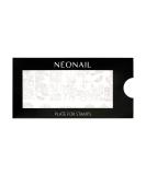Neonail Stamping Plate 09 - Premium Nail Art Stamp for Stunning Nail Designs - Perfect for French Nails & Creative Nail Arts - Buy Online on SooperMarket.com