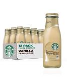 Starbucks Frappuccino Vanilla Coffee Drink 13.7 Fl Oz - Pack of 12 - Buy Online on SooperMarket.com