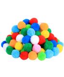 Very Large Assorted Pom Poms for DIY Creative Crafts Decorations Assorted Colors (100Pack 2 Inch) - Buy Online on SooperMarket.com