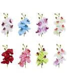 8 Pack Fake Artificial Large Silk Orchid Flower Hair Clips Barrettes Realistic Floral Alligator Clip Brooch Pins Tropical Hibiscus Hair Piece Beach Holiday Wedding Party Hawaiian Accessories for Women - Buy Online on SooperMarket.com