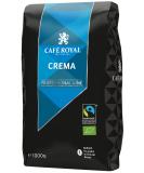 Caf Royal Crema Coffee Beans Professional Line 1kg - Intensity 4/5 - Bio and Max Havelaar certified Crema Bio Fairtrade - Buy Online on SooperMarket.com