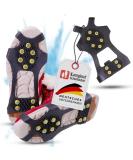Anti -slip shoe spikes Gr del - cross -country shoe requirement ICE grips shoe claws - non -slip ice spikes for shoes and boots - anti -slip spikes black ice - spikes for covering l (41-43) - Buy Online on SooperMarket.com