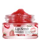 Lip Scrub, Lip Scrubs Exfoliator & Moisturizer, Lip Repair for Lush Soft Lips, Lip Moisturizer for Chapped Dry and Flaky Lips Treatment, Lip Scrubs (Strawberry) - Buy Online on SooperMarket.com