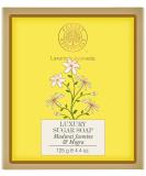 Buy Forest Essentials Jasmine and Mogra Luxury Sugar Soap 125g - International Shipping | Natural Moisturizing Soap - Buy Online on SooperMarket.com