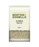 Minton & Donello - Jumbo Oats Organic Wholegrain Excellent for Breakfast 6 x 1kg - Buy Online on SooperMarket.com