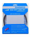 SHIMANO Road OT-SP41 Polymer Coated Shift Cable Set for Dura-Ace R9100 Series - Black - Buy Online on SooperMarket.com