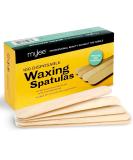Mylee Premium Salon Quality Disposable Wooden Spatulas for Waxing Pack of 100 Hygenic and Suitable for Warm and Hot Waxes - Buy Online on SooperMarket.com