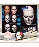 Graftobian Skull Makeup Kit - 11 Piece Set in Multi-colored Palette - Buy Online on SooperMarket.com