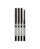 Ruby Kisses Waterproof 24HR Eye Define Eyeliner 4 Count Deep Brown - Long-lasting Eyeliner for Stunning Eyes - Buy Online on SooperMarket.com